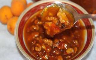 Абрикосовое варенье дольками на зиму