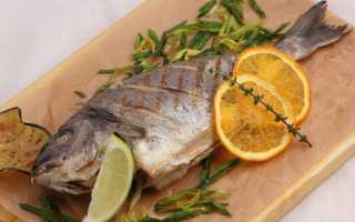 Дорада на гриле вкусные варианты